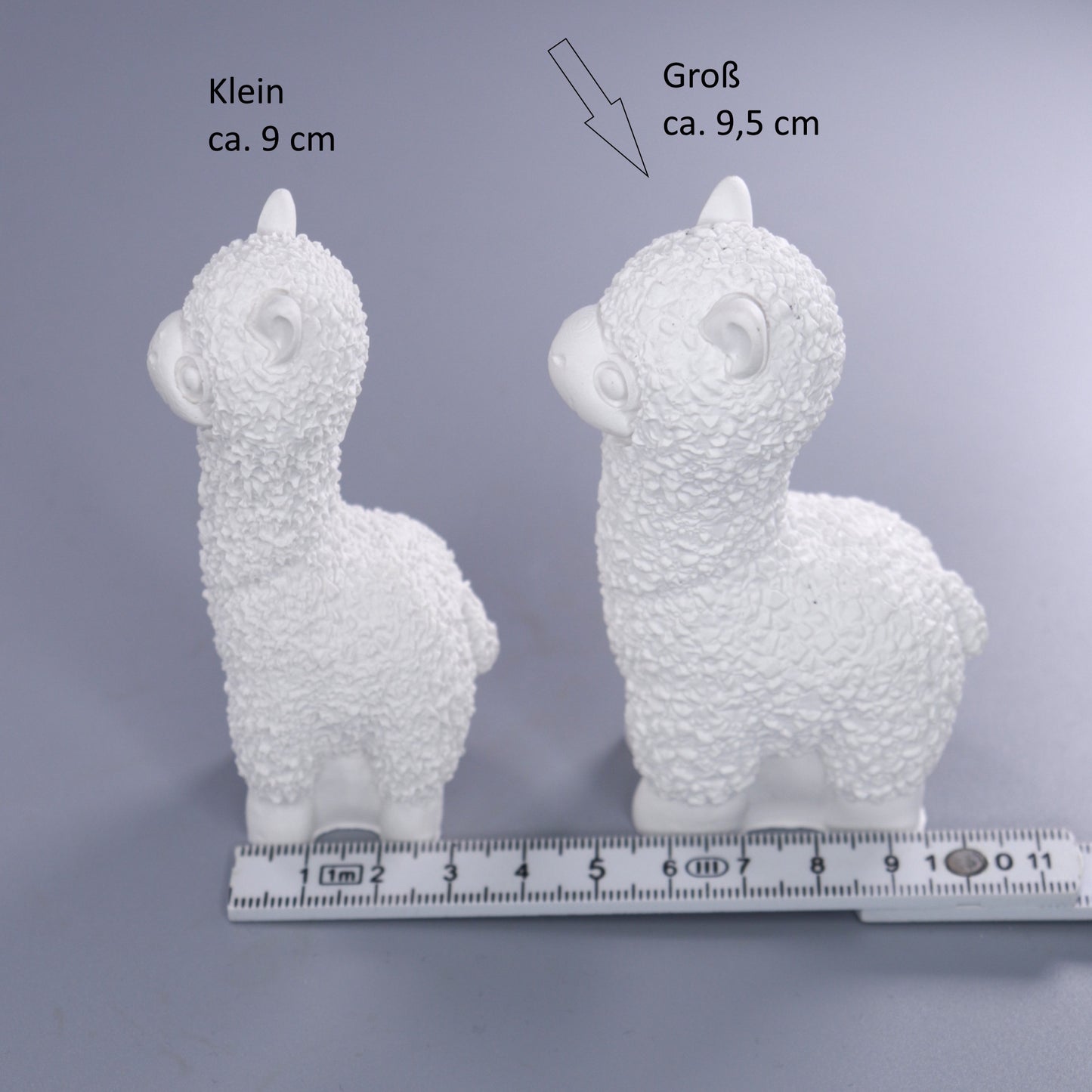 Silikonform 3D Alpaka Gießform für Raysin, Kerzenwachs ca. 9,5 cm