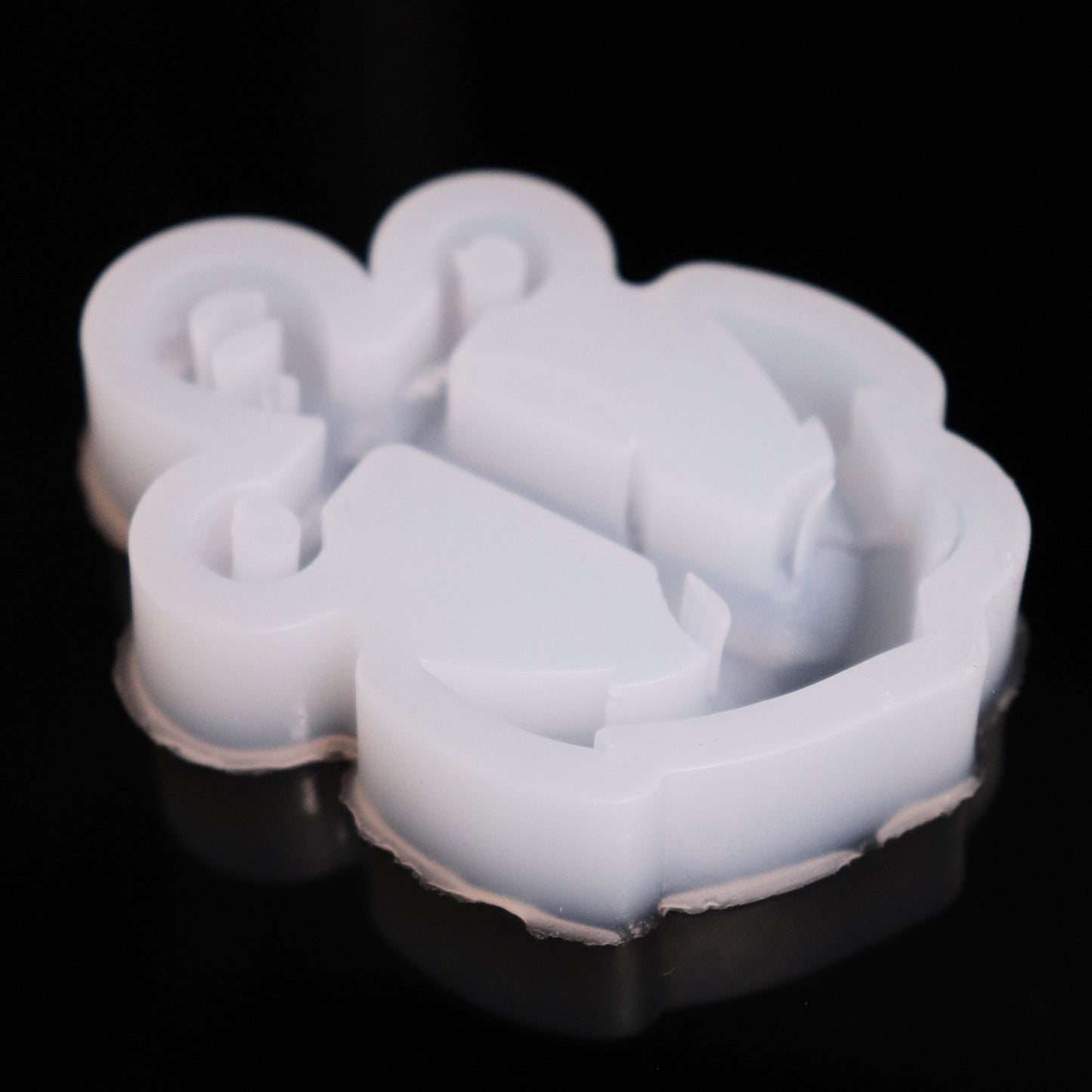 Silikonform Anker mit Seil Gießform für Gießpulver klein ca. 6 x 4 cm