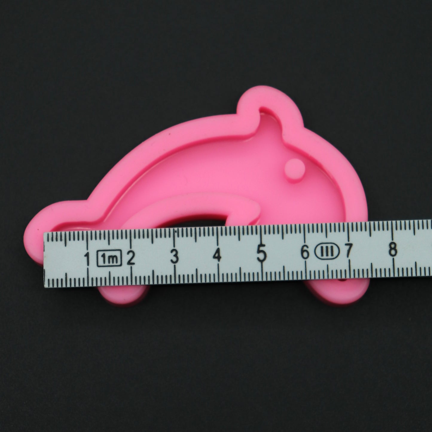 Silikonform Delfin Maritim Anhänger Gießform für Epoxidharz ca. 7 x 3 cm