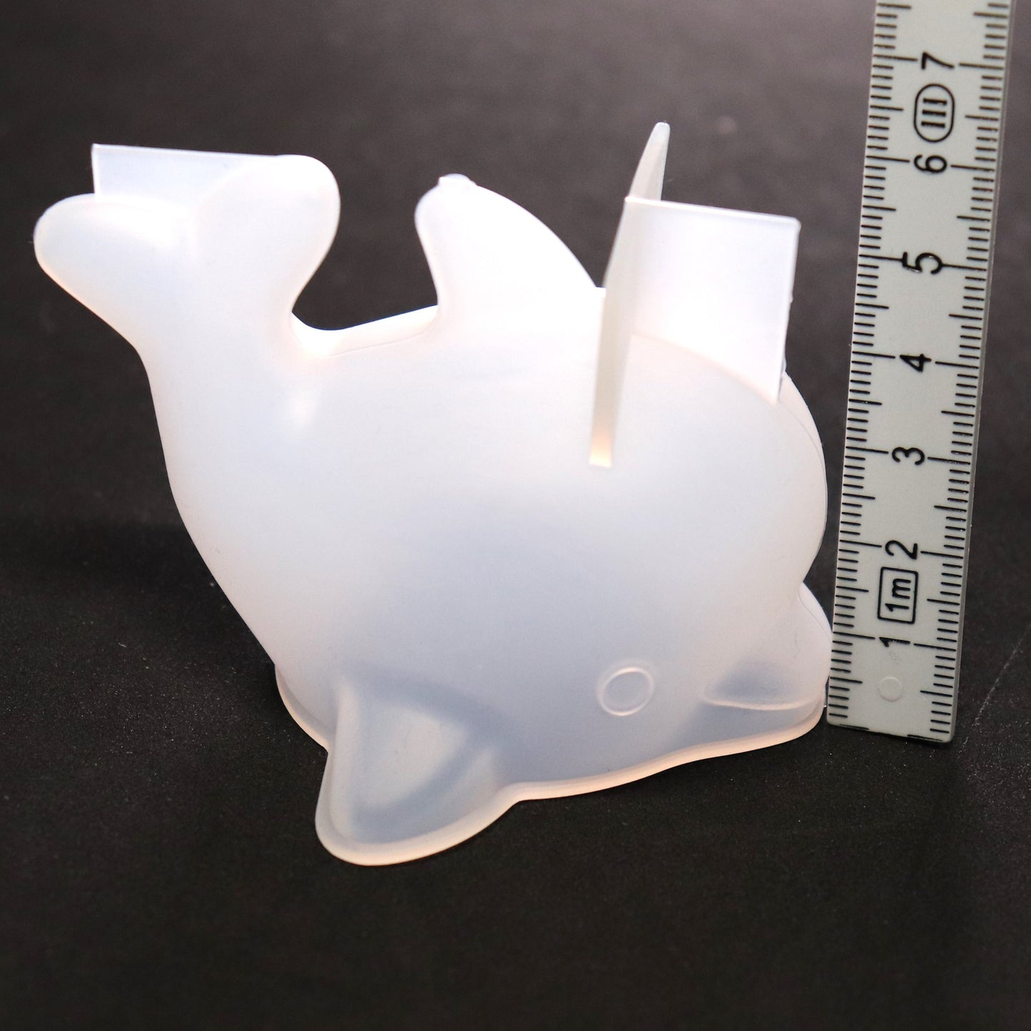 3D Delfin Silikon Gießform für Epoxidharz, Raysin ca. 8,5 cm