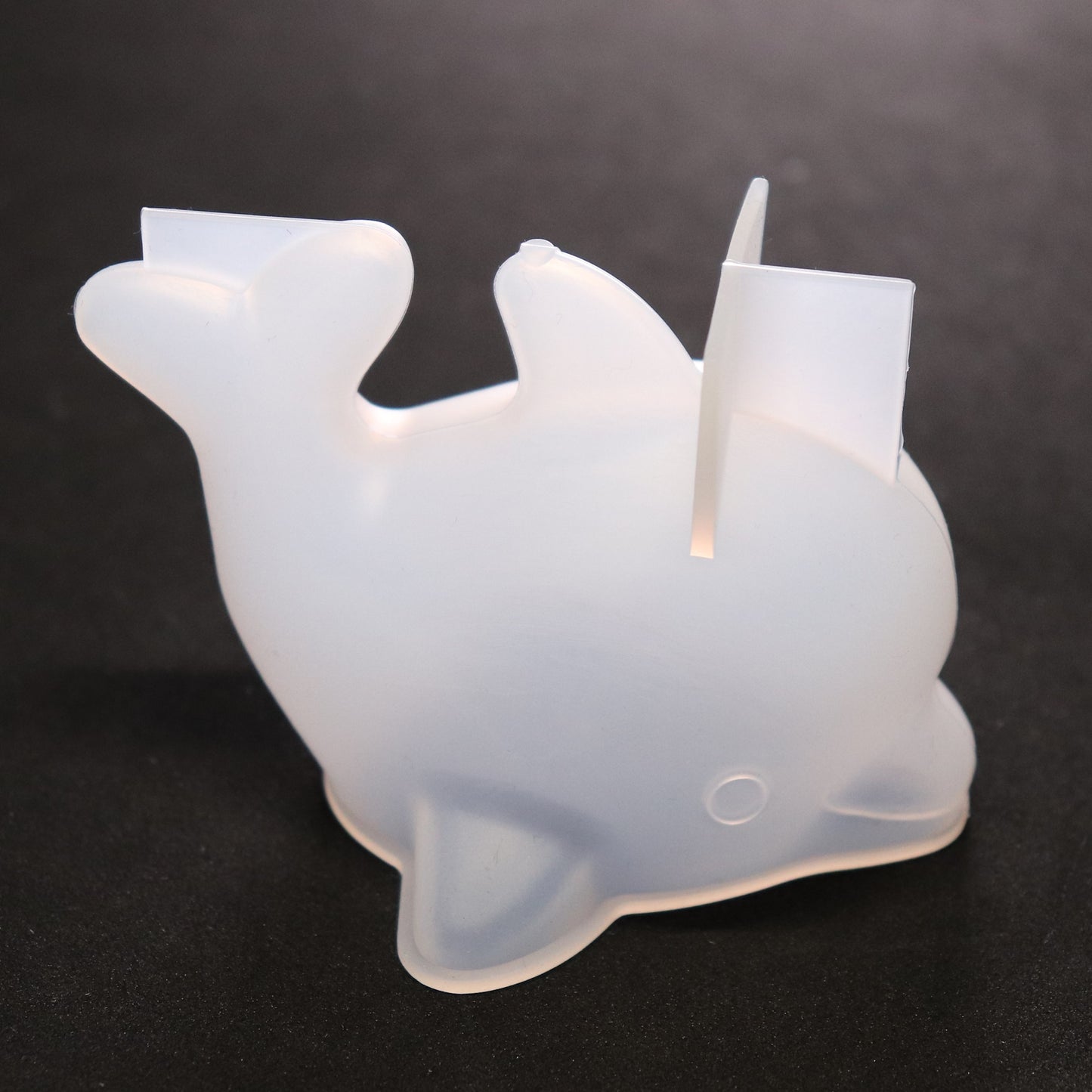 3D Delfin Silikon Gießform für Epoxidharz, Raysin ca. 8,5 cm