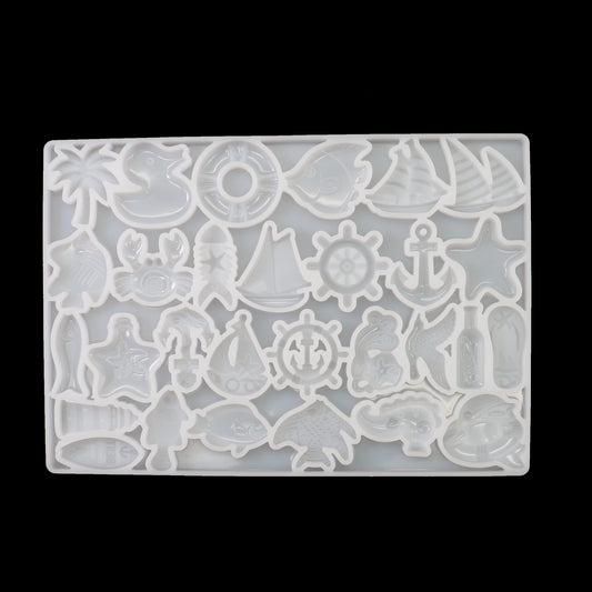 Epoxidharz Meerestiere Gießform