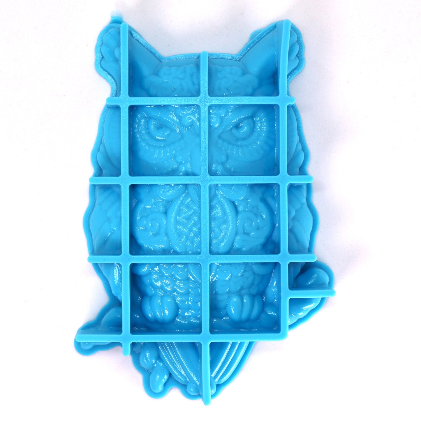 Silikonform Eule Wanddekoration Gießform für Epoxidharz, Raysin ca. 11 cm