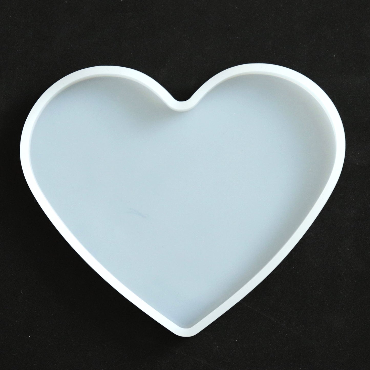 Silikonform Herz Tablett Gießform Mold Resin, Raysin Epoxidharz ca. 13 x 18 cm