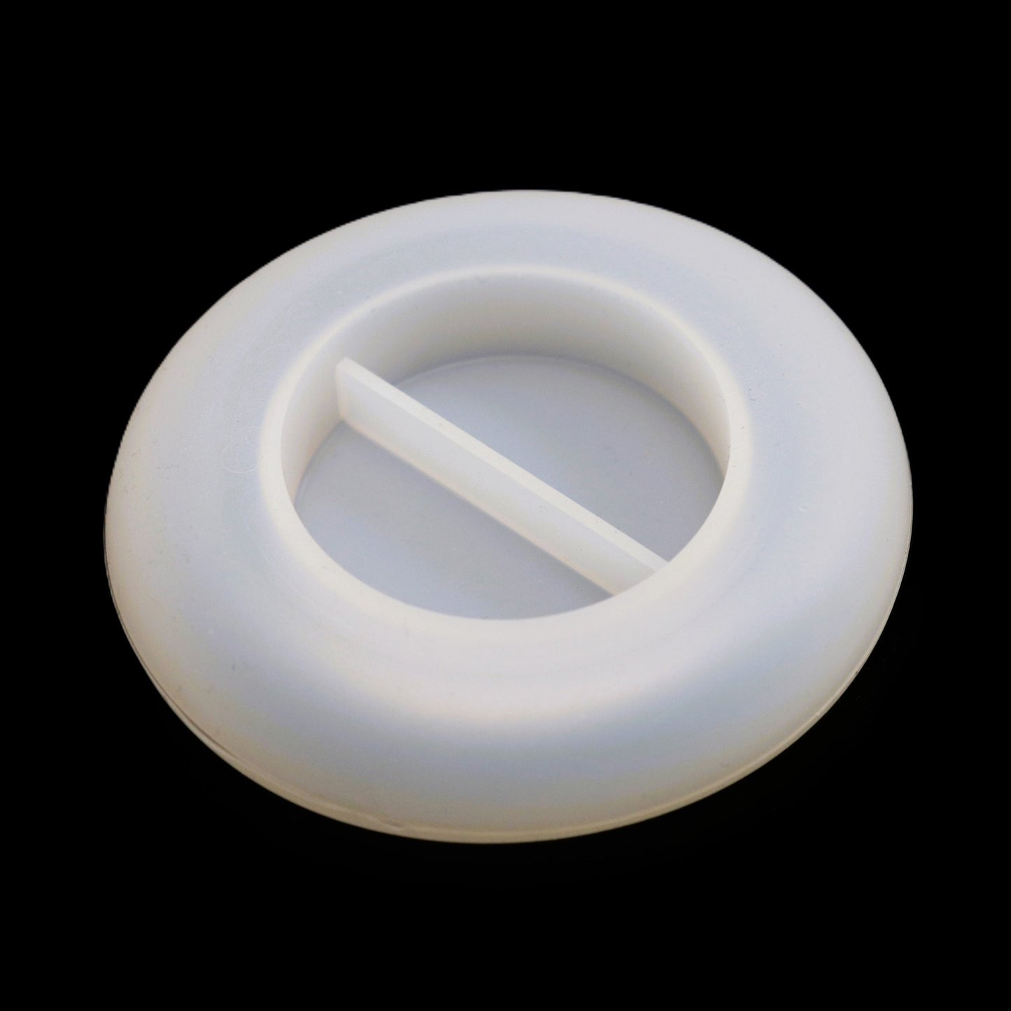 Silikonform Runde Kerzenhalter Gießform Untersetzer Schale für Raysin ca. 9 cm