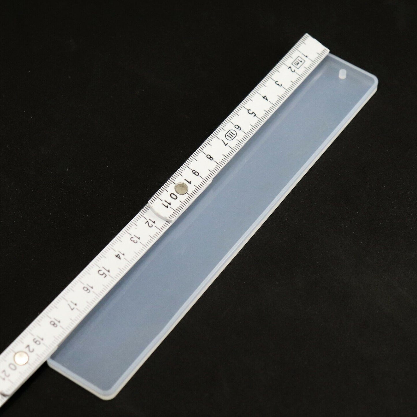 Silikonform Lesezeichen Lang Gießform Mold Resin, Epoxidharz ca. 19 x 3 cm