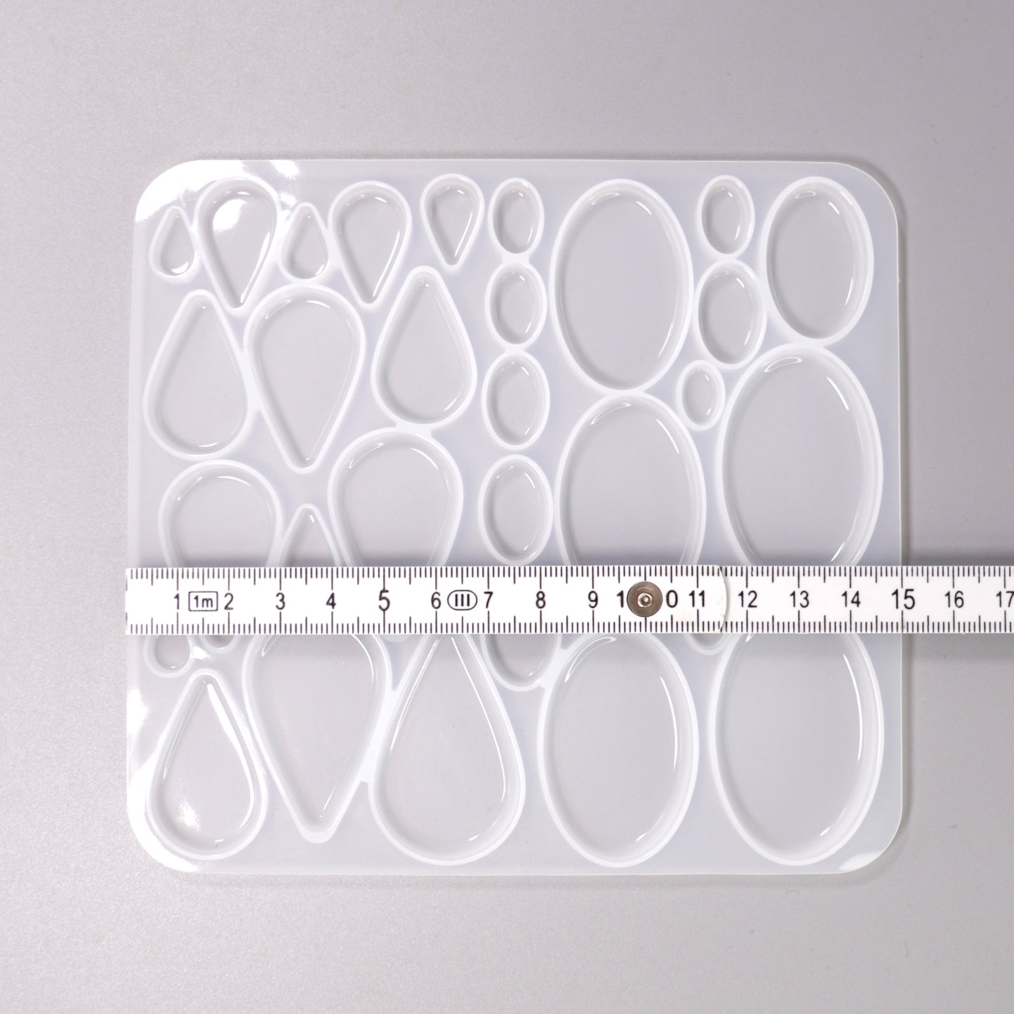 Silikonformen Tropfen flache Formen für Schmuck DIY für Epoxidharze