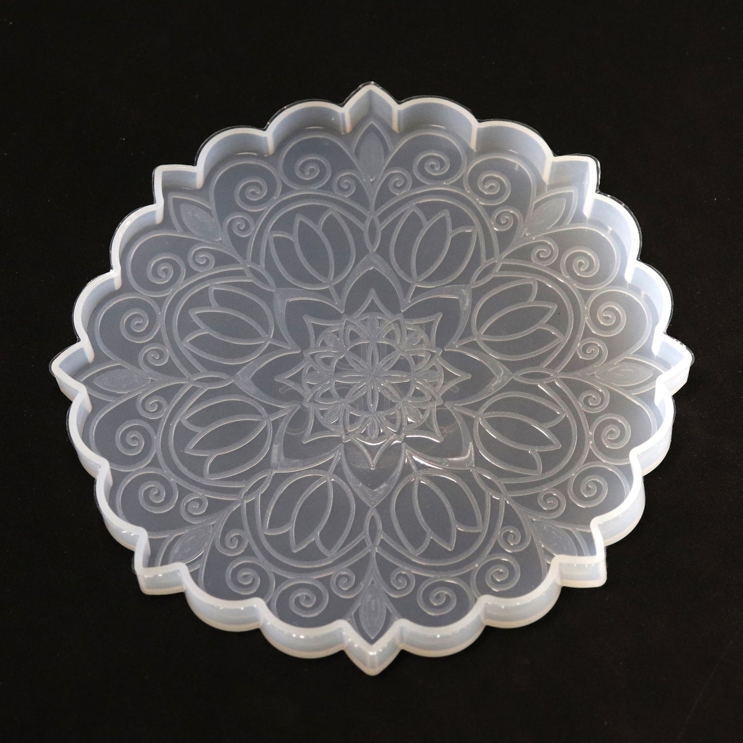 Mandala Gießform Blume Untersetzer