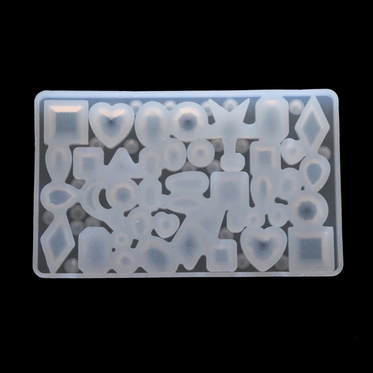 Kunstharzformen Verschiedene Mini Cabochons Schmuck Epoxidharz UV Resin Formen