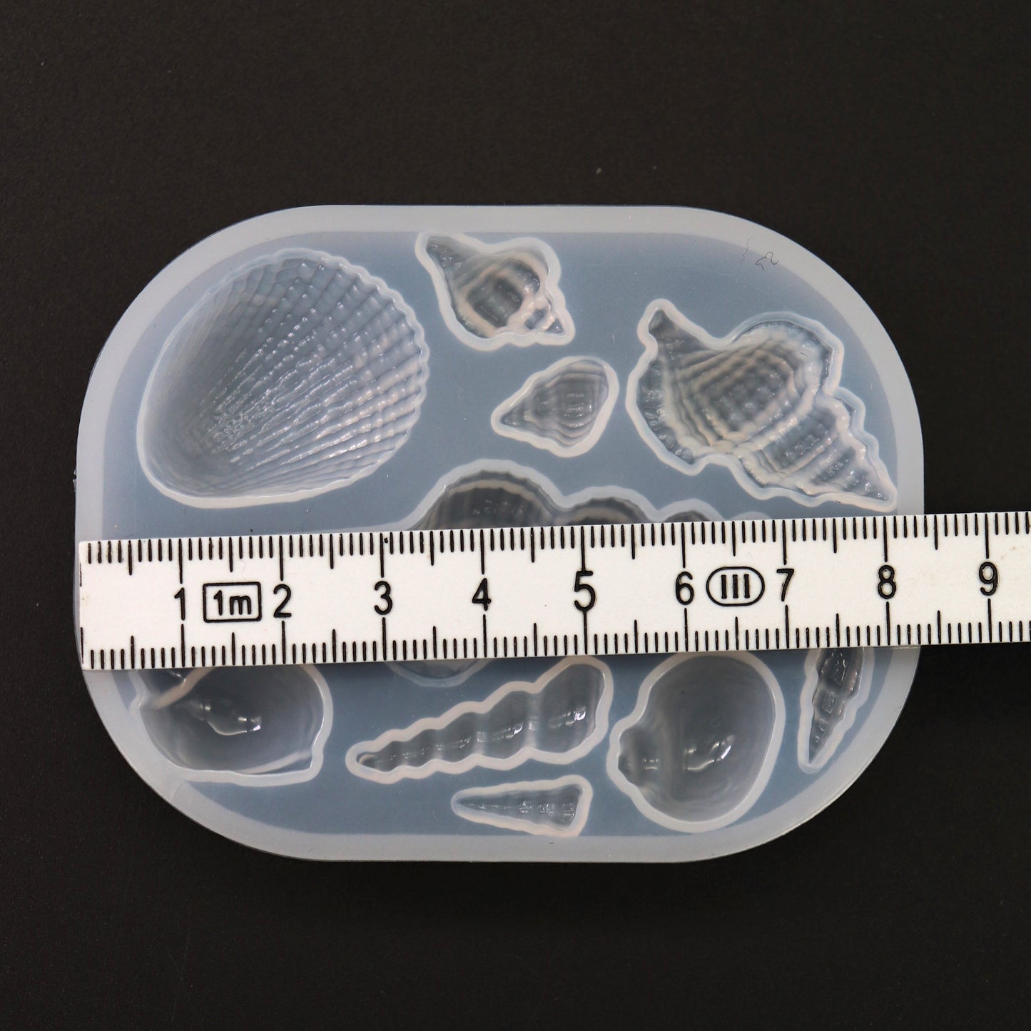 Gießform Muscheln Schnecken für Epoxidharz