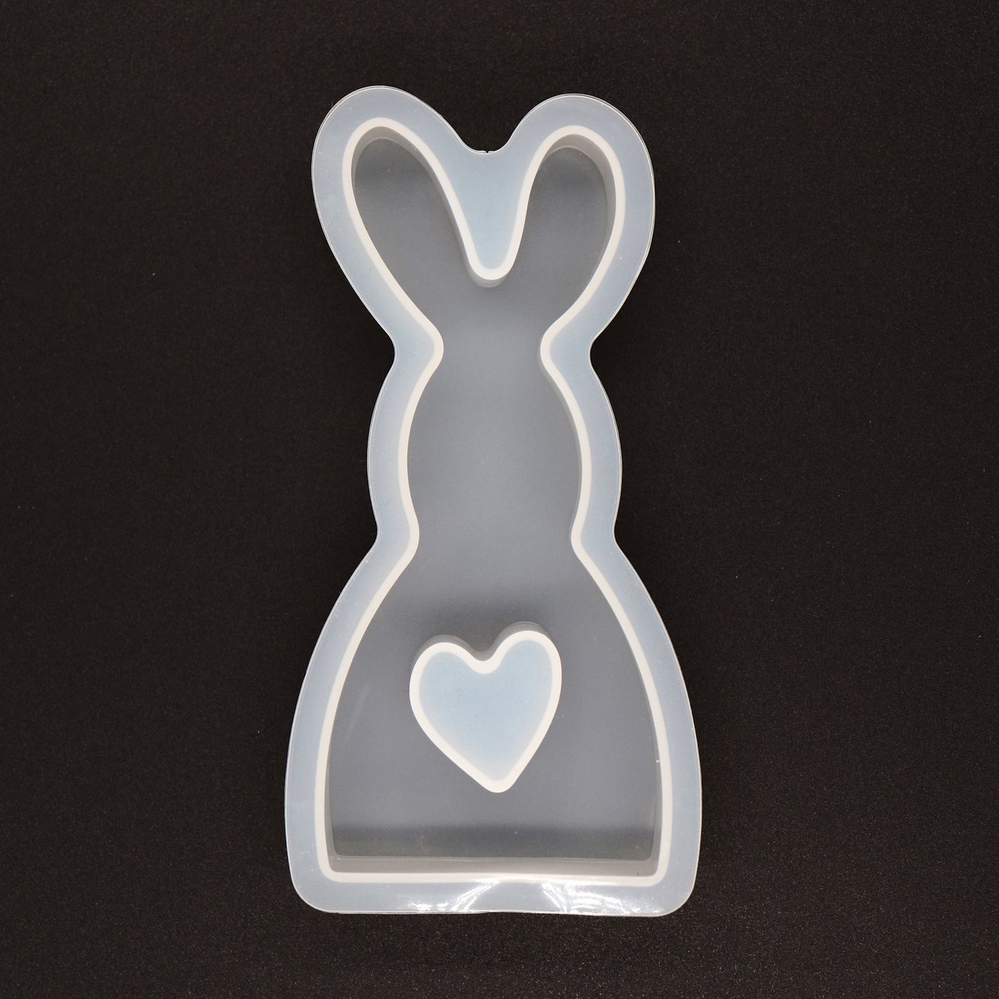 Silikonform Hase mit Herz Ostern Hasenform