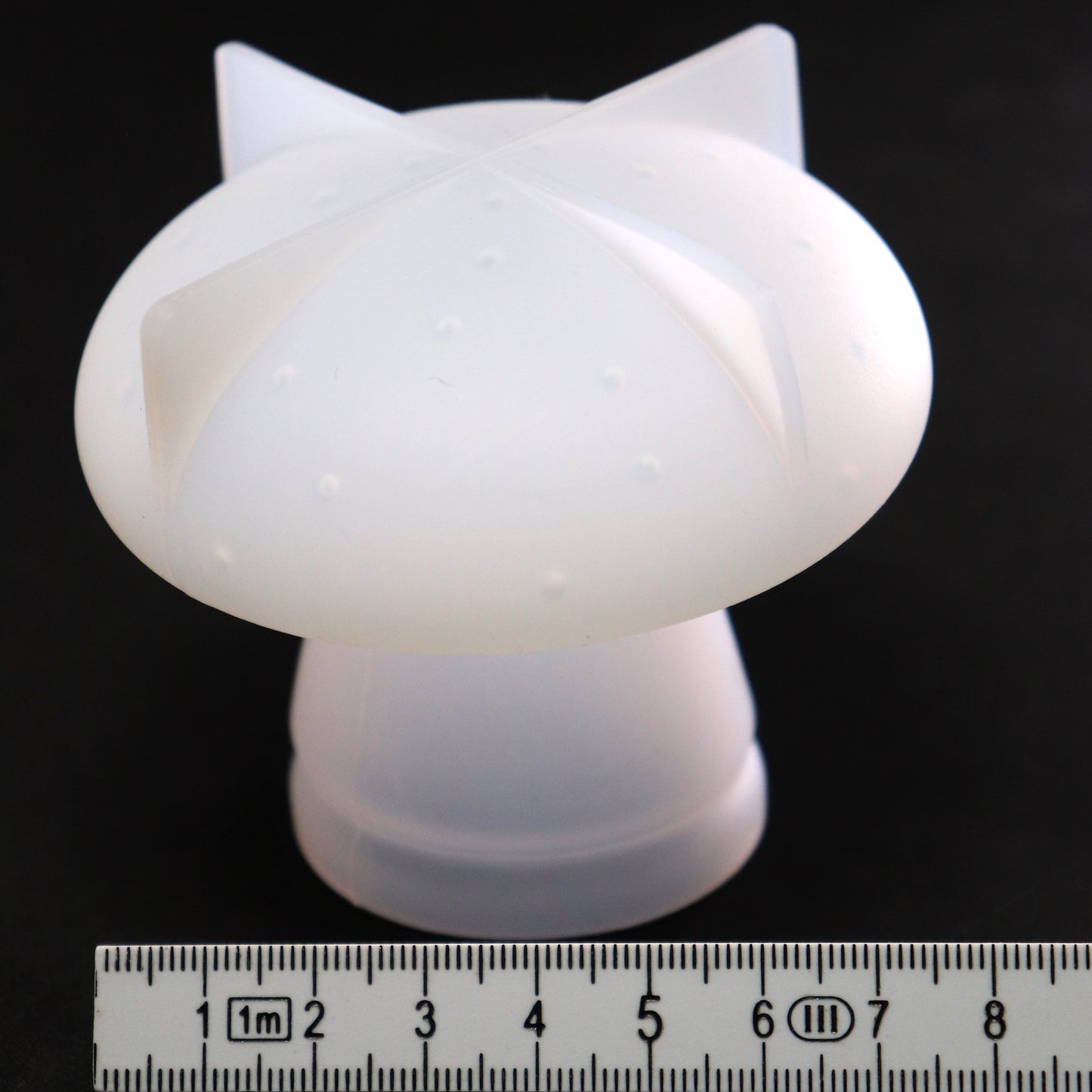 Silikonform 3D Pilz Gießform für Epoxidharz, Raysin ca. 7,5 cm