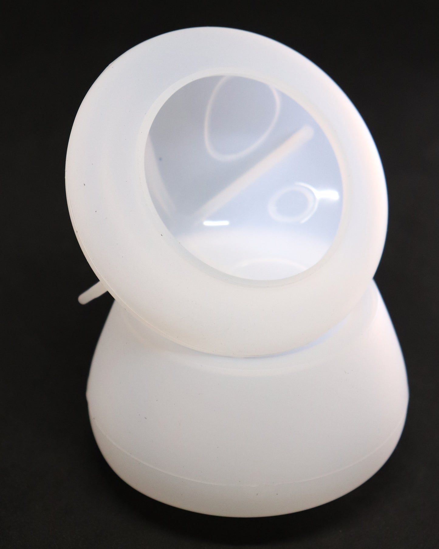 Silikonform 3D Pilz mit Deckel Gießform für Epoxidharz, Raysin ca. 8,5 cm