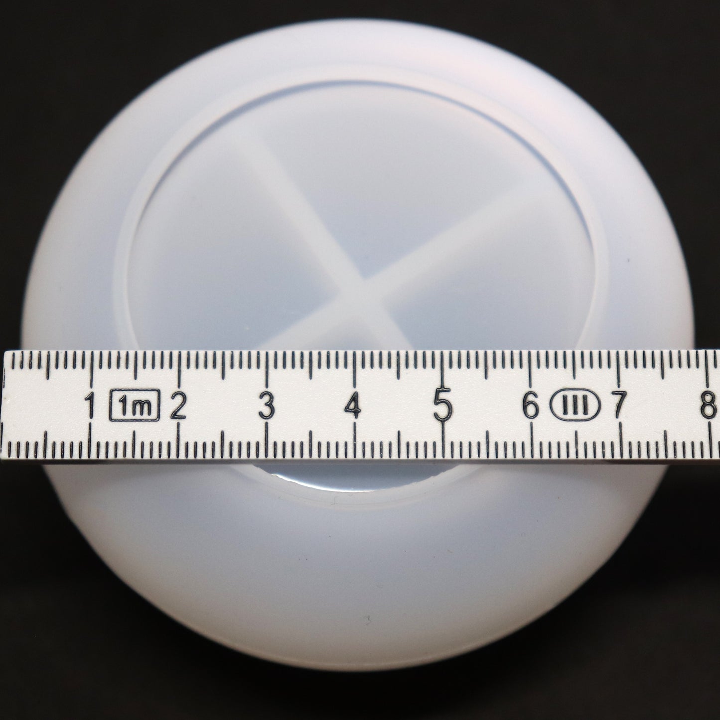 Silikonform 3D Pilz mit Deckel Gießform für Epoxidharz, Raysin ca. 8,5 cm