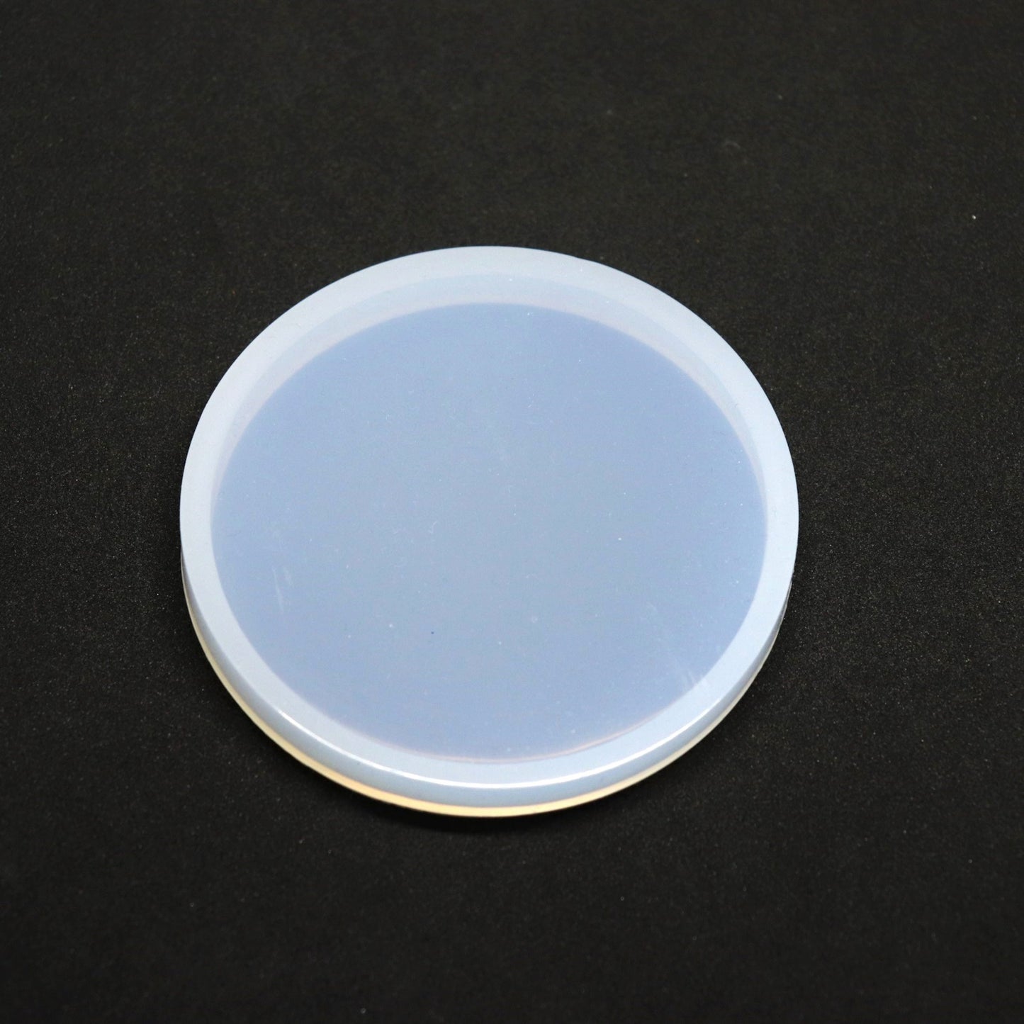 Silikonform Untersetzer rund ca. 8 cm für Raysin oder Epoxidharze
