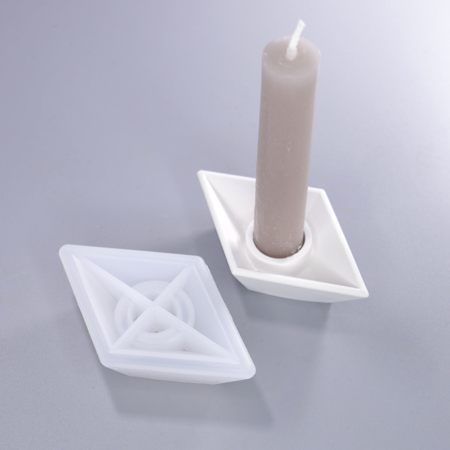 Silikonform 3D Papierboot Kerzenhalter Kerzenständer Gießform Boot ca. 9,5 cm