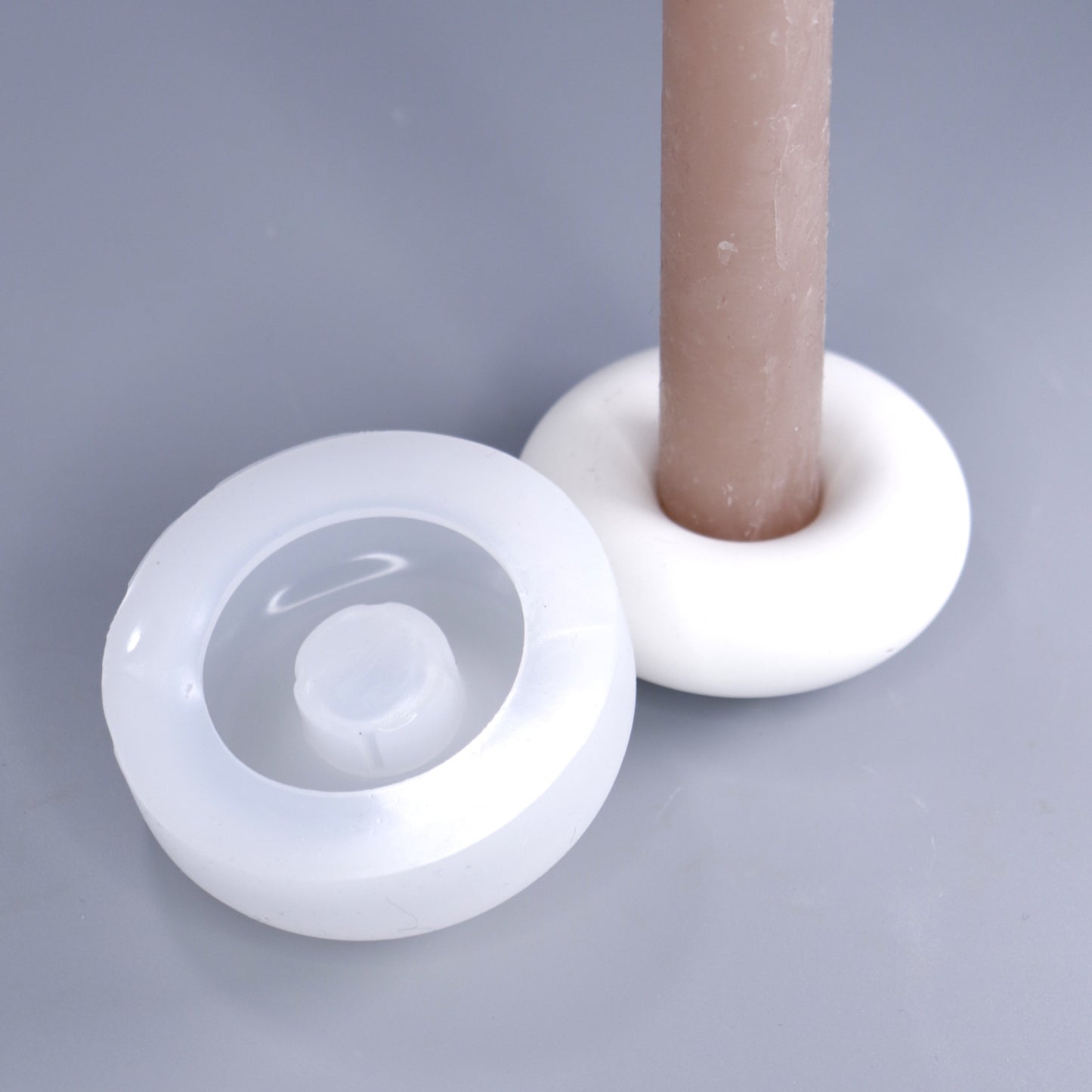 Silikonform Kerzenständer Donut Form für Raysin