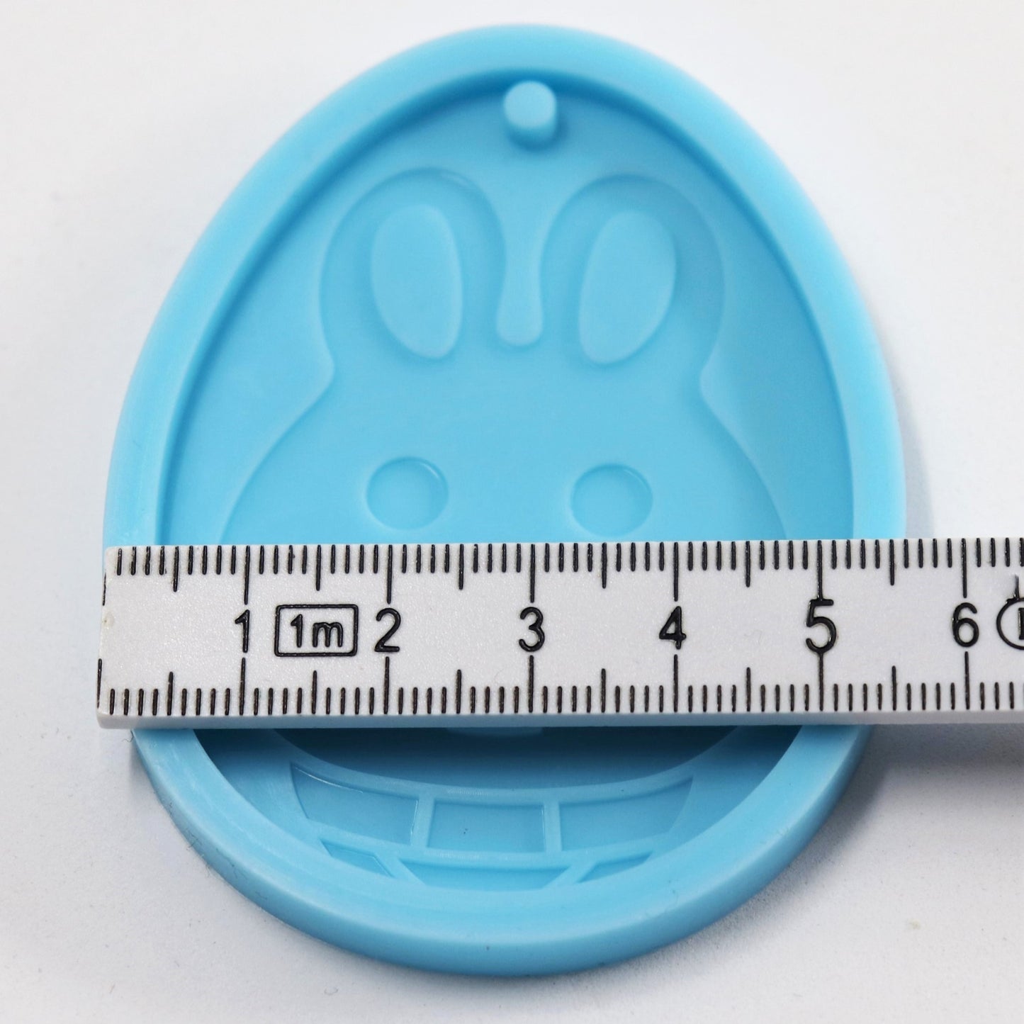 Silikonform Osterei Hase im Ei Gießform Ostern Anhänger für Raysin ca. 6,5 cm