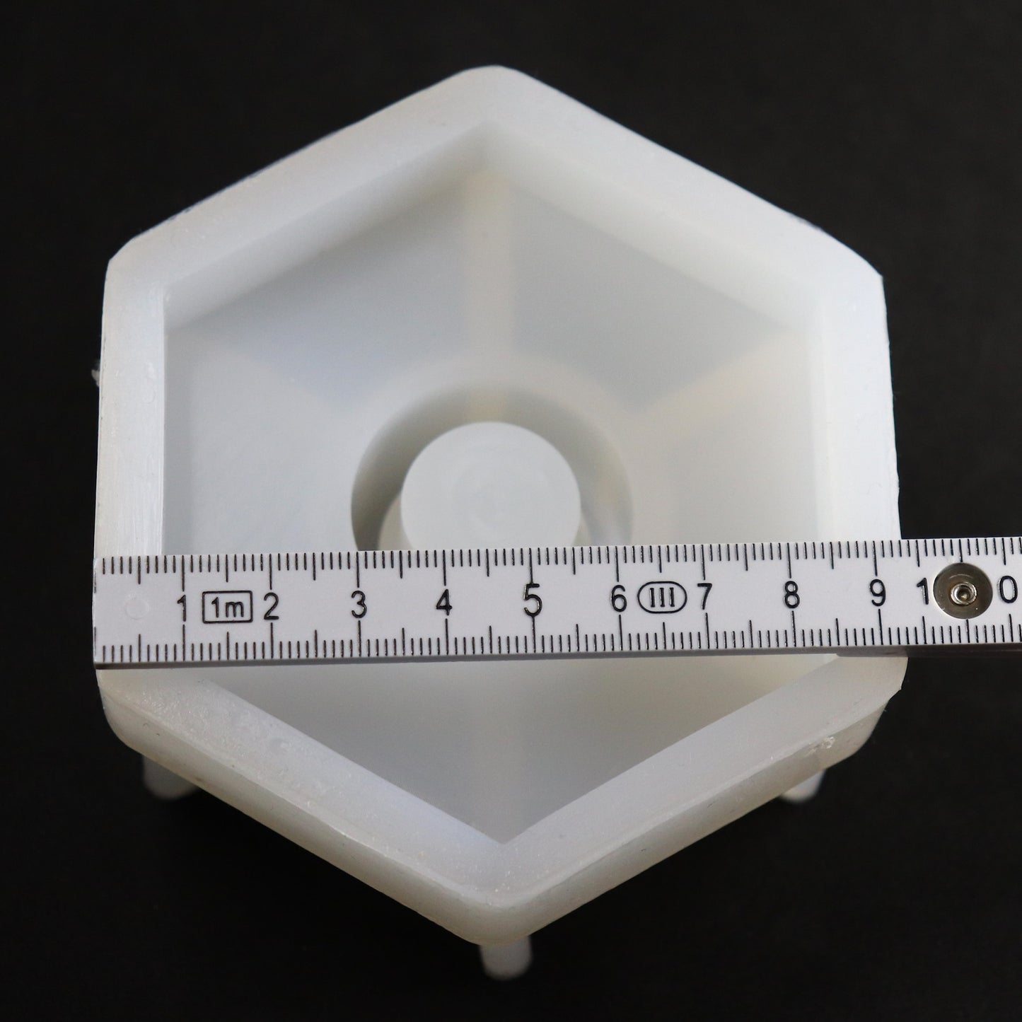 Hexagon Kerzenhalter Gießformen für Gießpulver