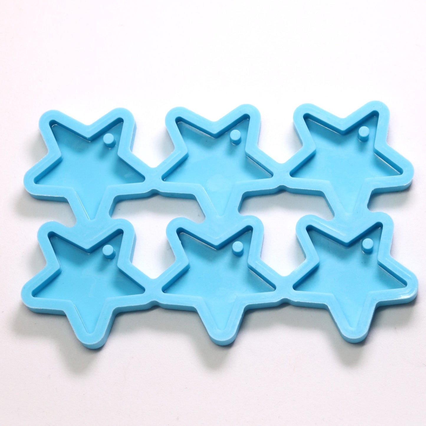 Silikonformen Sterne Anhänger kleine Gießformen für Ketten Resin je ca. 3 cm