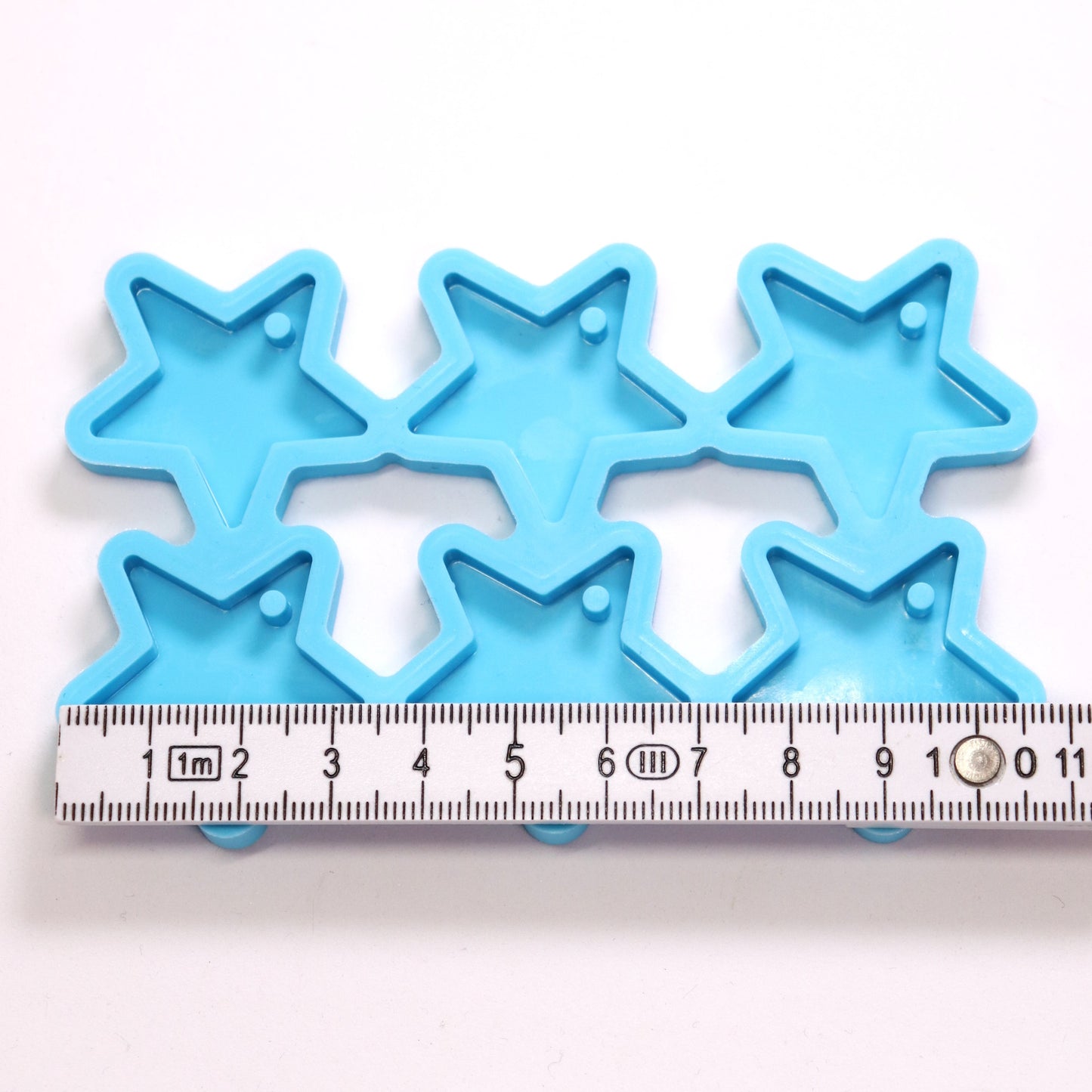 Silikonformen Sterne Anhänger kleine Gießformen für Ketten Resin je ca. 3 cm