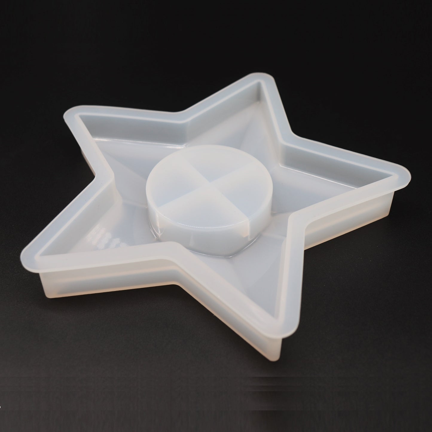 Silikonform Kerzenhalter Stern Weihnachten