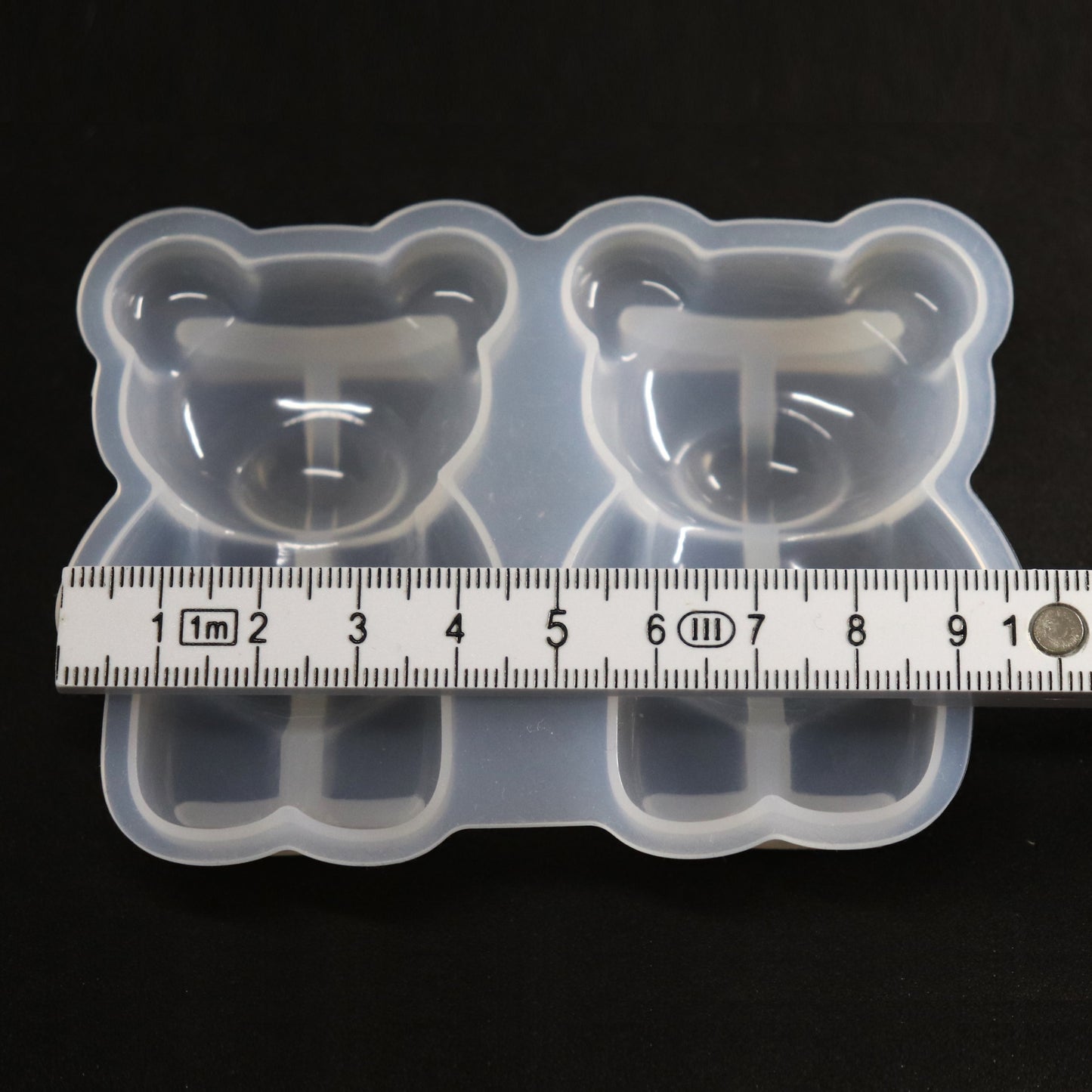 3D Teddybären Bär Silikonform Gießform für Resin, Raysin, Epoxidharz ca. 6 cm