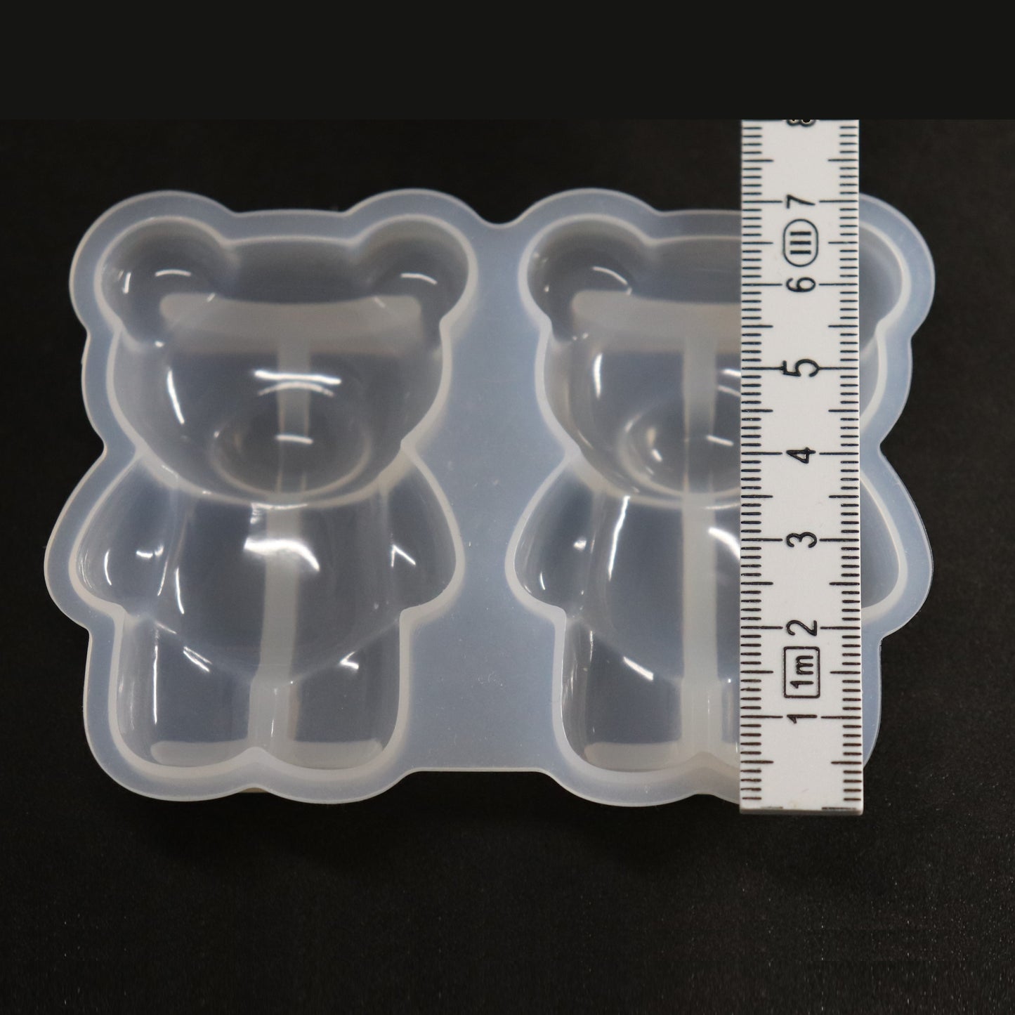 3D Teddybären Bär Silikonform Gießform für Resin, Raysin, Epoxidharz ca. 6 cm