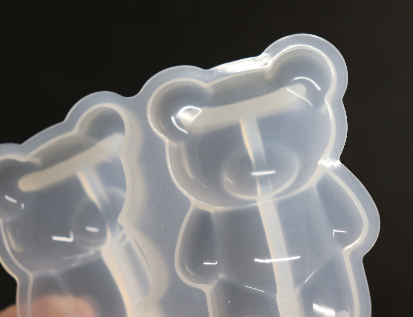 3D Teddybären Bär Silikonform Gießform für Resin, Raysin, Epoxidharz ca. 6 cm
