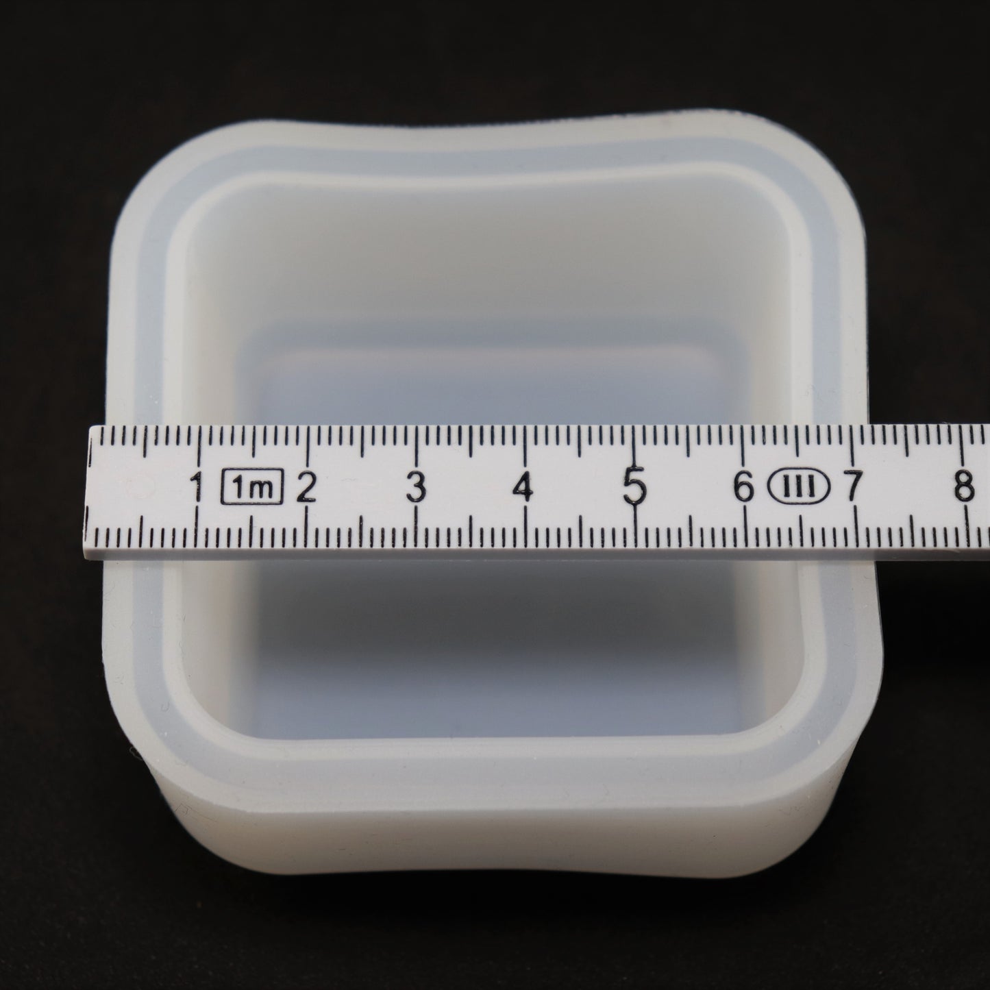 Silikonformen eckige kleine Schüssel. ca. 5 cm klein. Gießformen für Epoxidharze