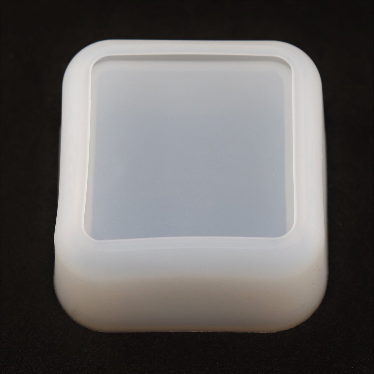 Silikonform viereckige kleine Schüssel Gießform für Epoxidharze ca. 5,5 x 5,5 cm