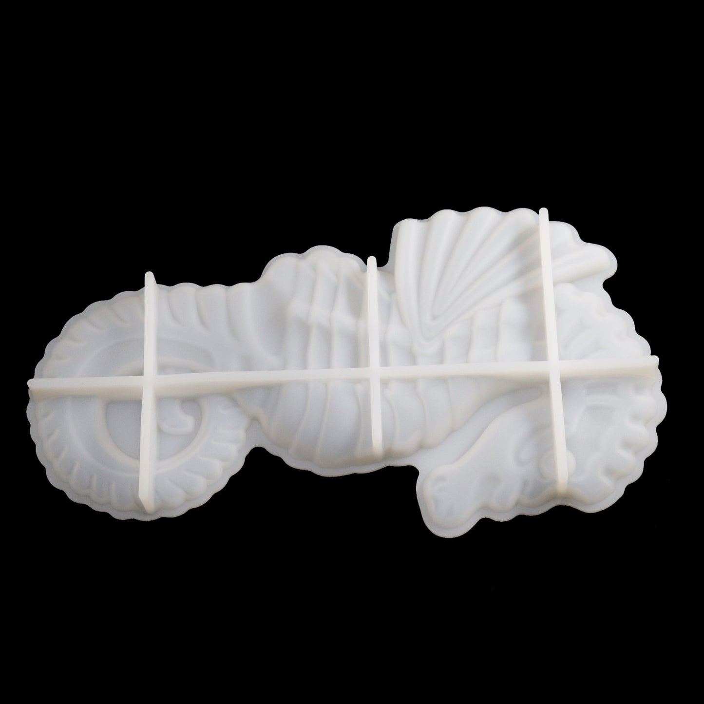 Gießform Seepferd ca. 20 cm für Maritime Deko