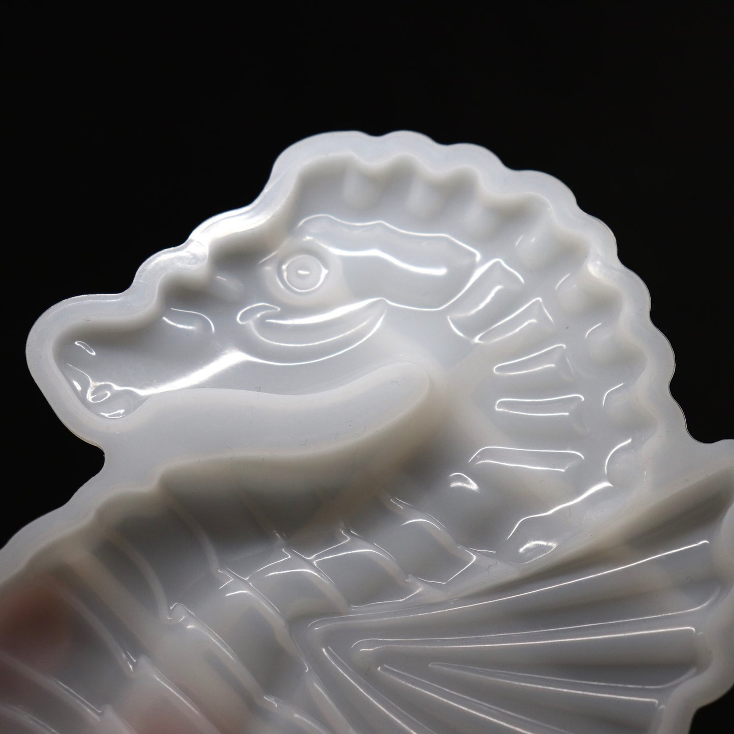 Silikonform Seepferd XL Gießform Seepferdchen für Raysin, Epoxidharz ca. 20 cm