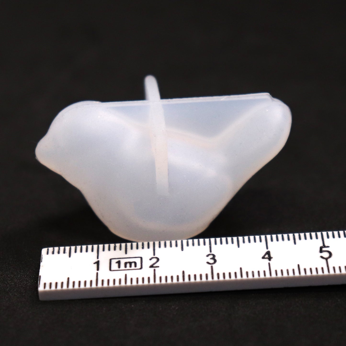 Silikonform 3D Vogel Gießform, Epoxidharz, Raysin ca. 4,7 cm