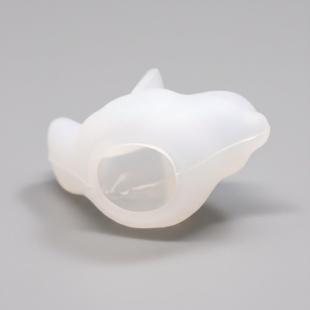 Silikonform mini Vogel untere Seite Gießform.