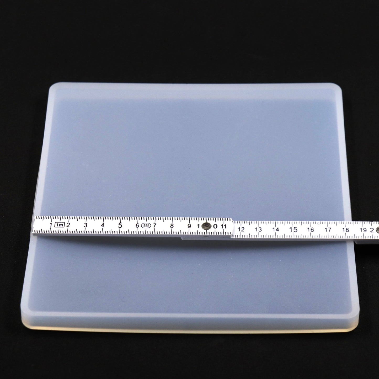 Silikonform quadratisch ca. 18 cm als Teblett Form