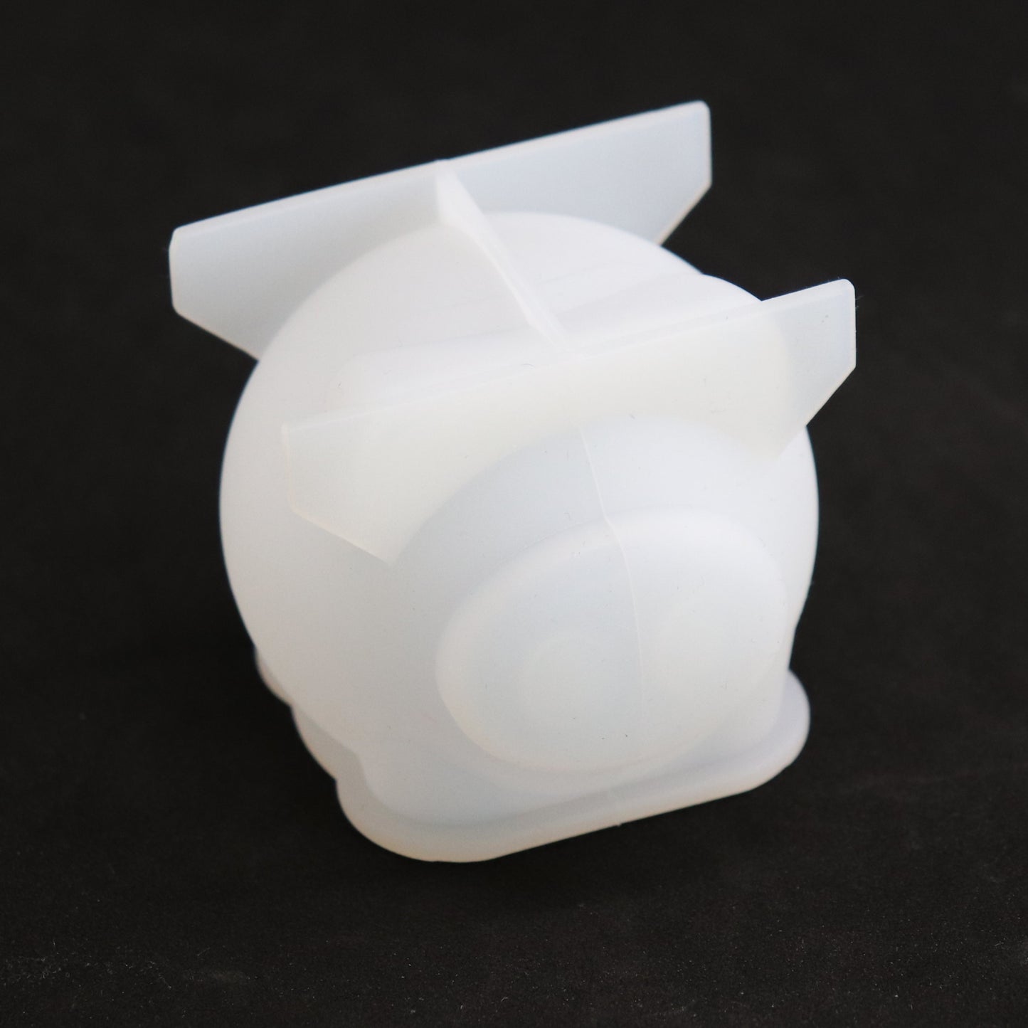 Silikonformen Schwein rund 3d. Glücksschweinchen Gießformen für Gießpulver