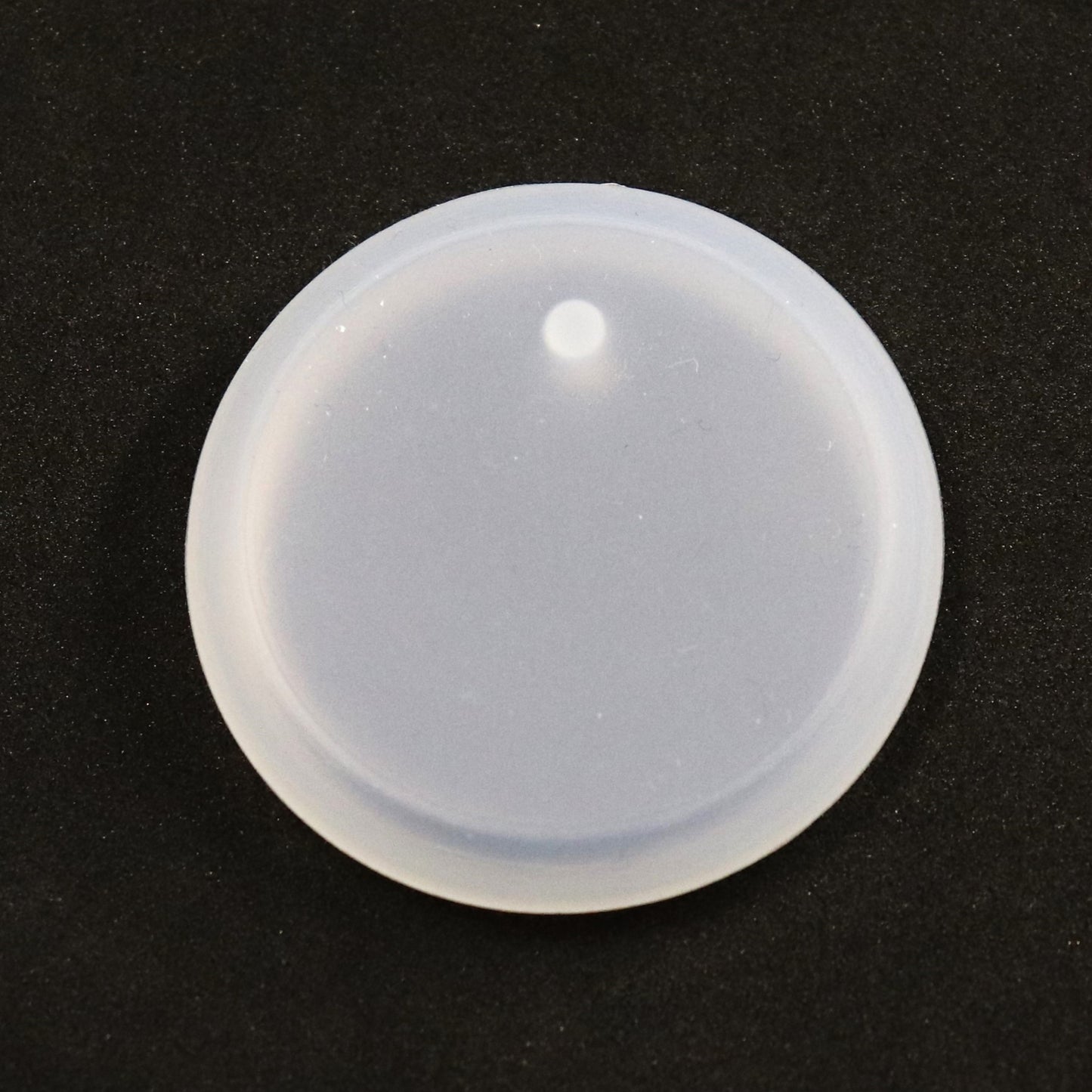 Runder Silikon Schmuck Anhänger abgerundete Gießform, Raysin ca. 3,5 cm