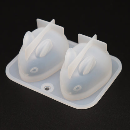 Silikonform 3D Hase Gießformen