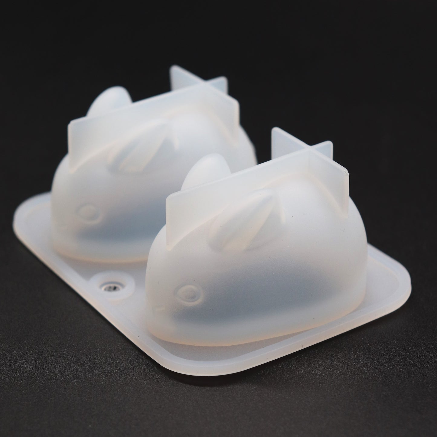 Silikonform 3D Hase Osterhase Gießform Ostern Kaninchen Deko 5 x 3,5 cm