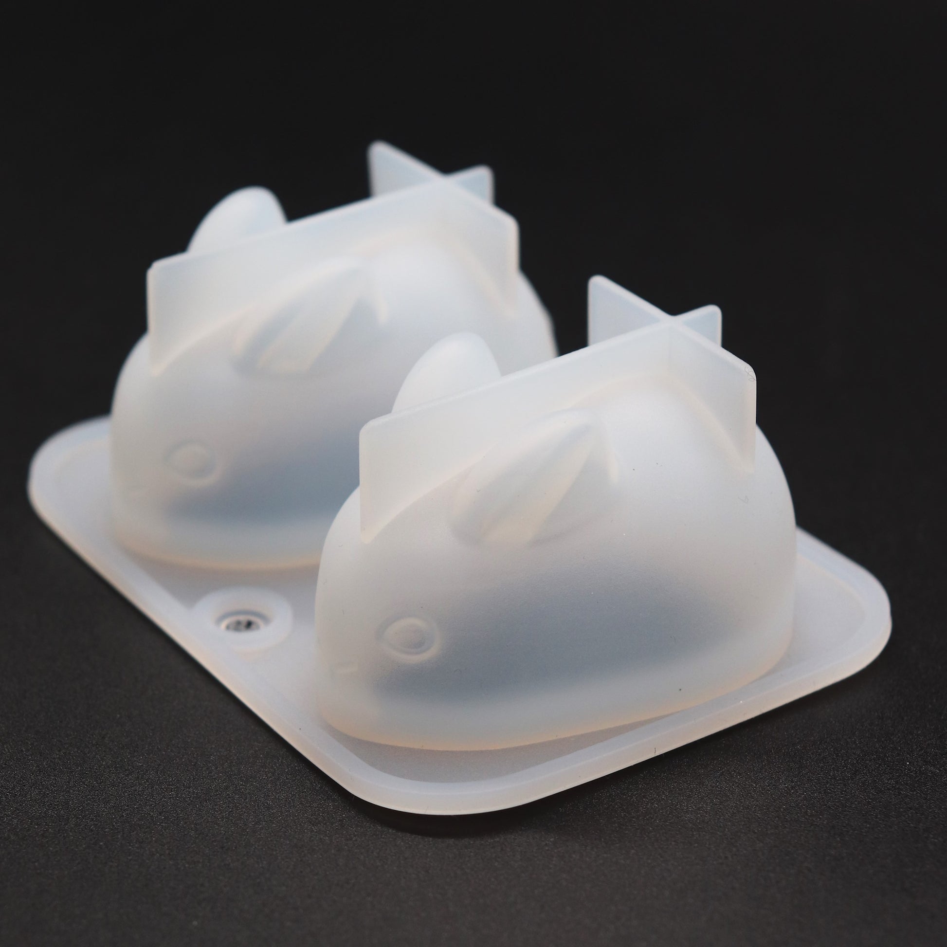 Gießformen zwei 3D Kaninchen für Epoxidharze oder Raysin