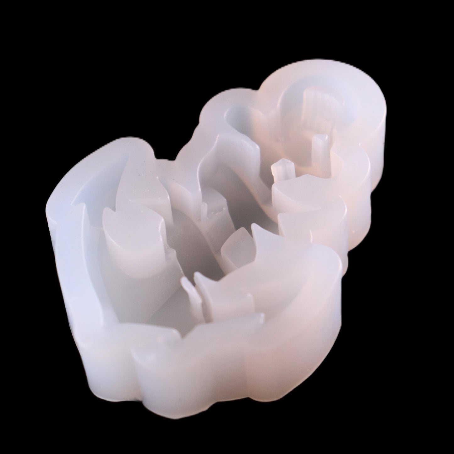 Silikonform Anker mit Fahne Gießform für Gießpulver klein ca. 6 x 3,5 cm