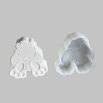 Beispiel Gießling Kaninchen Hase Rückseite aus Raysin