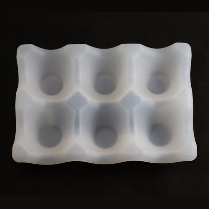 Silikonform Eierverpackung Eierhalter Gießform Ostern Deko Epoxidharz ca. 14 cm
