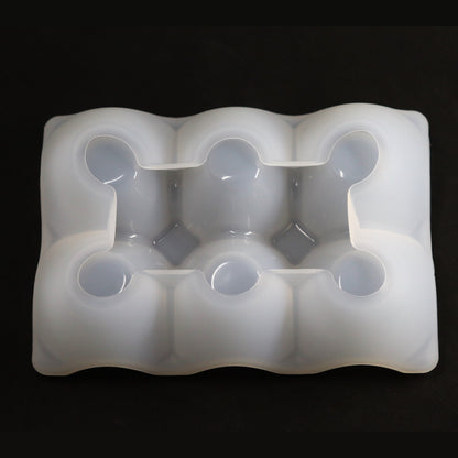 Silikonform Eierverpackung Eierhalter Gießform Ostern Deko Epoxidharz ca. 14 cm