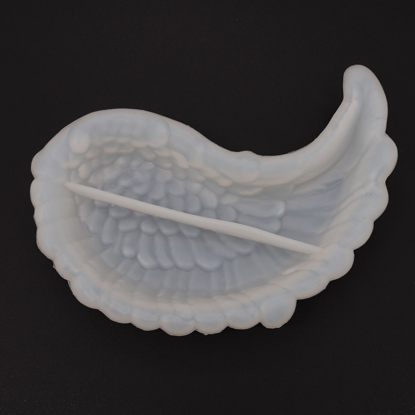 Silikonform Flügel Schale Gießform für Raysin oder Epoxidharz ca. 12,5 cm