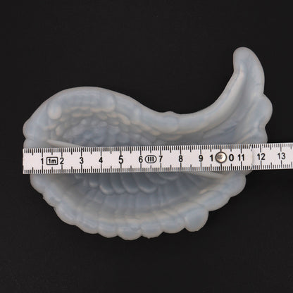 Silikonform Flügel Schale Gießform für Raysin oder Epoxidharz ca. 12,5 cm