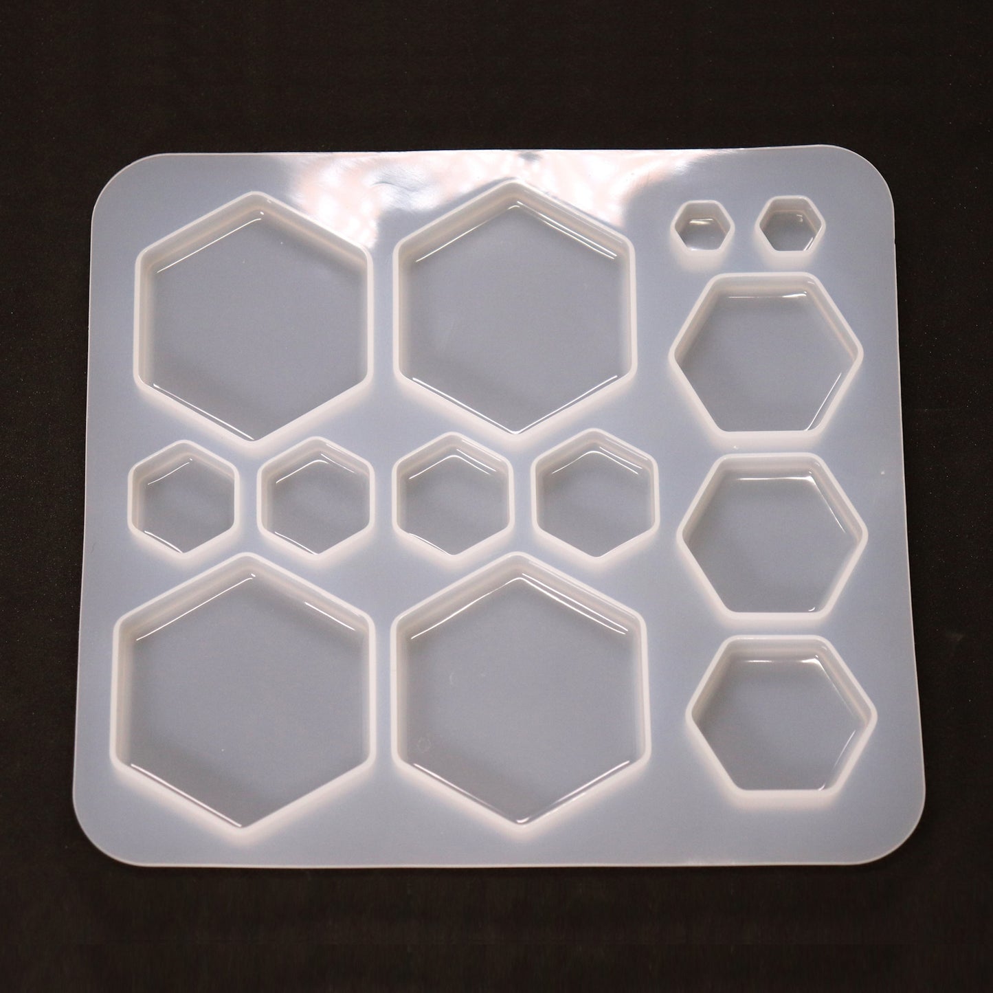 Silikonformen Hexagon verschiedene Größen