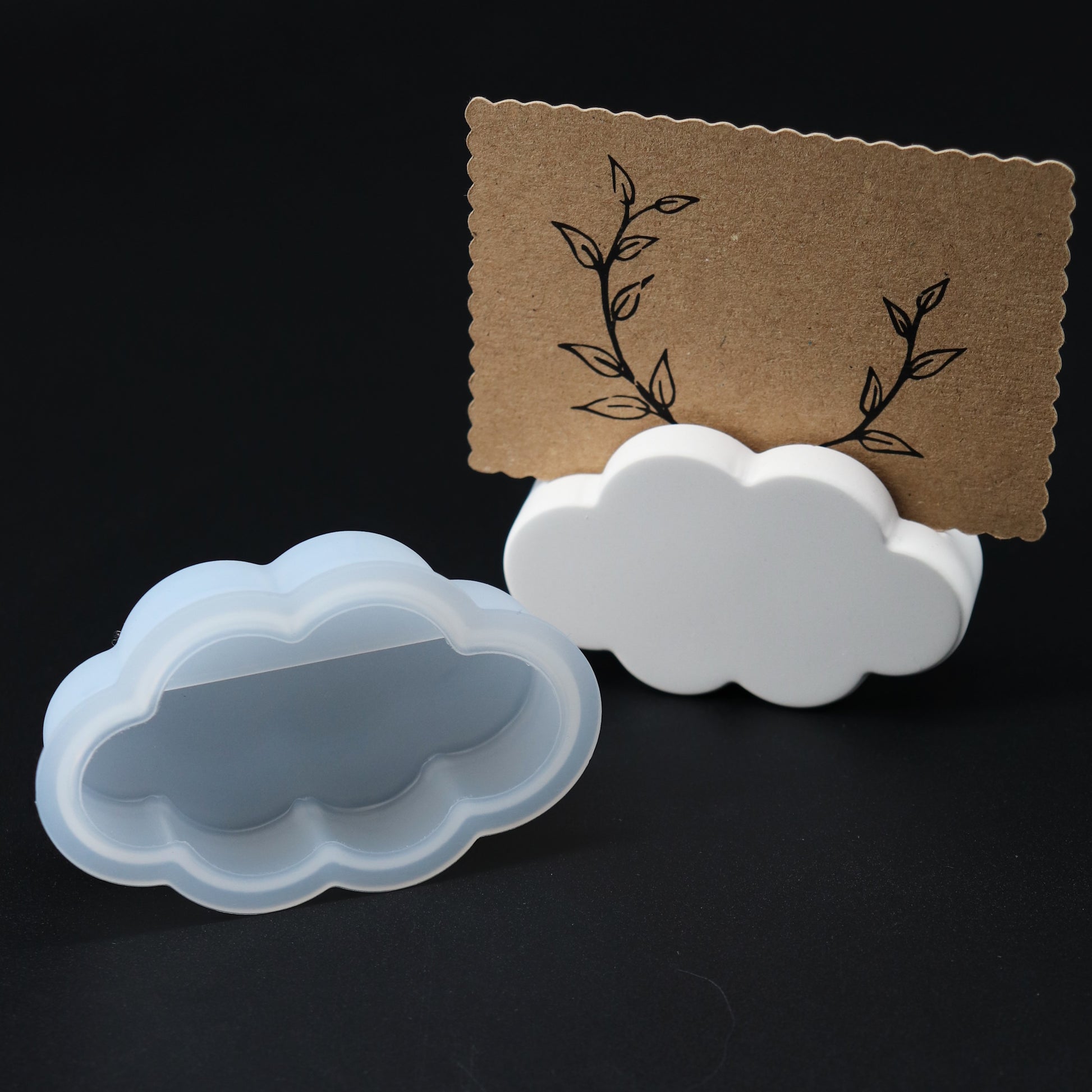 Silikonform Wolke Bildhalter Gießform