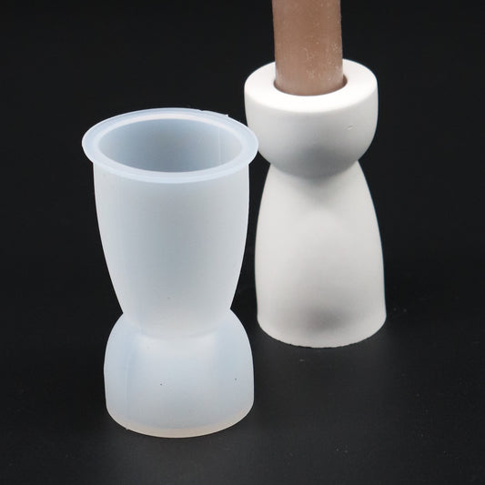 Kerzenhalter Gießform aus Silikon für Raysin